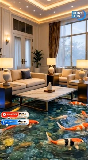 You Won’t Believe This Is a Glass Floor 🌊 LUXURY SATISFYING EPOXY FLOOR TRANSFORMATION - SILWNT FLOW