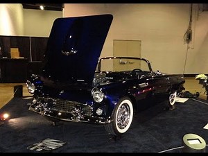 1955 Ford Thunderbird T-Bird Custom Restomod at World of Wheels on My Car Story with Lou Costabile