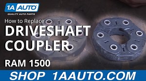 How to Replace Driveshaft Coupler 2003-07 Cadillac CTS