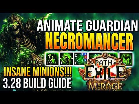 THIS ANIMATE GUARDIAN BUILD IS S-TIER IN 3.28! POE Animate Guardian Build (NEW META)