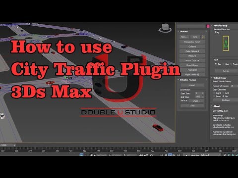 City Traffic 3Ds Max Plugin