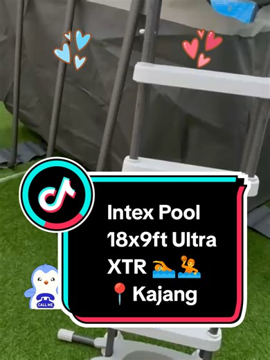 Happy Friday 😍📣🥳🤽🏊 Thadaa customer da Siap pasang kolam Intex 🥳 Walaupun jauh/dekat Sis akan guide Cara pasang A-Z ✌🏻 Terima Kasih Tuan Zahari 😍💐🙏🏼 customer Dari Kajanh 🏡 Semoga Tuan n Family Happy n Enjoys dengan Intex Pool 18x9ft Ultra XTR Pool Set 🤽 🥳🎉 Intex Pool Set 🏊🤽 Intex Pool n Accs 🎉🥳 COD / Lalamove 🛵🚗🛻🚐 KL /Selangor, Jauh postage Seluruh Malaysia 🚚🚢✈️ Sabah , Sarawak , Sg n Brunei 🏊🤽 Berminat kolam Intex / Pool Accs 📱call / wasap.my/60122490839 Sis akan guid