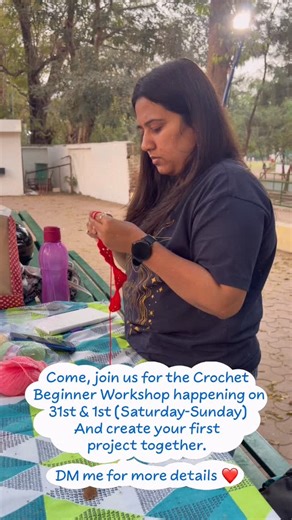 Crochet Connections on Instagram: "We’ll start from scratch-literally-covering basic stitches, fixing mistakes and creating your first project together!🧶"
