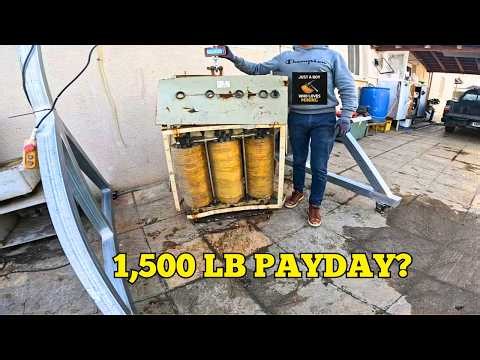 1,500-lb Transformer Teardown — Did We Hit the PAYDAY?(SHOKING Results)