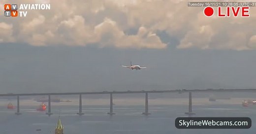 【LIVE】 Live Cam Rio de Janeiro - Santos Dumont Airport | SkylineWebcams