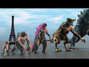 Godzilla vs Pacific Rim Kaijus – Who’s Bigger?