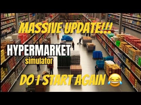 HyperMarket Simulator Ps5, Massive Update!!!