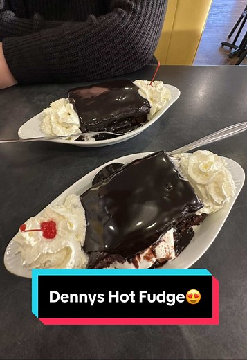 Indulge in Denny's Hot Fudge Cake Experience