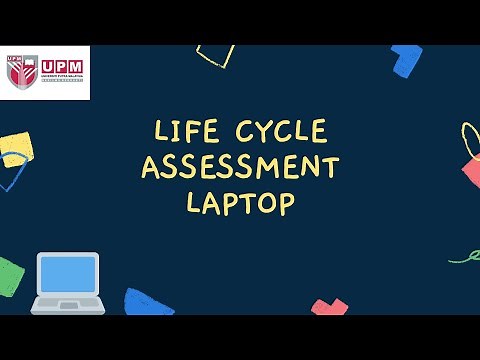Life cycle assessment（LCA) of laptop
