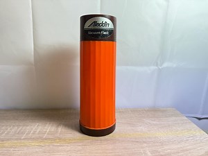 Vintage 1970s Aladdin Vacuum Flask Orange Brown Retro Kitchen Decor - Etsy UK