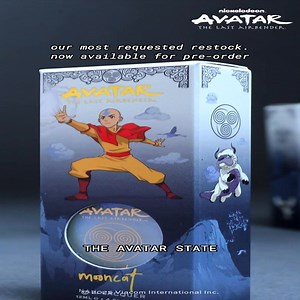 now available for pre-order: our new AVATAR: THE LAST AIRBENDER collab collection. so grab your sky bison secure your set now. yip yip. | mooncat