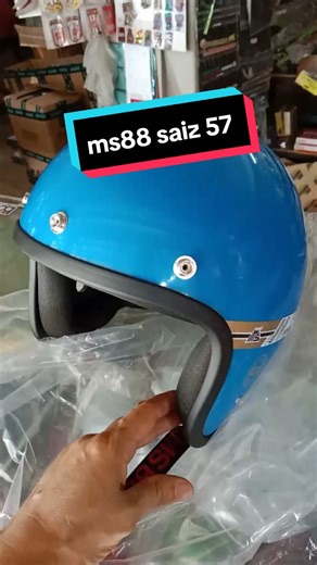 Helmet kegemaran anak muda Malaysia #ms88helmet #ms88saiz57 #ms88
