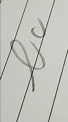 How to draw ( letter C c) in cursive writing using a pencil 🤔