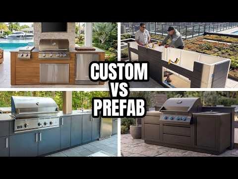 How to Build an Outdoor Kitchen: 4 Ways