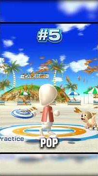 7 SECRETS in Wii Sports Resort (button edition) #wiisports #secret #shorts