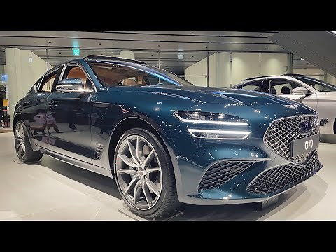 2021 Genesis G70 FACELIFT "Tezman Blue" Exterior&Interior.(The New Genesis G70)