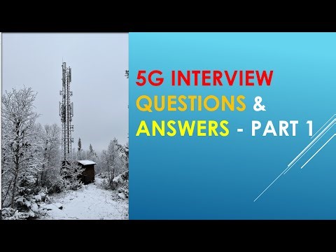 5G interview questions answers part 1 | 5g technology interview | 5G NR radio
