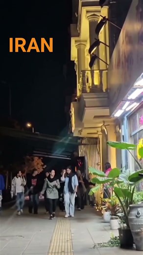 The most beautiful boulevard in Mashhad: Vakilabad at night 🌙✨