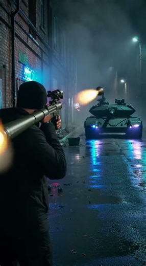RPG Direct Hit on Tank — Realistic Impact Scene (Ultra Cinematic)