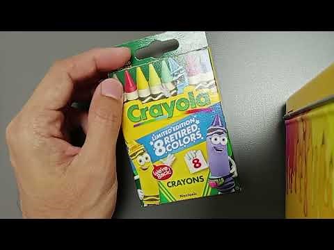 [REVIEW] Crayola crayons, 8-count Limited Edition Retired Colors (2025)