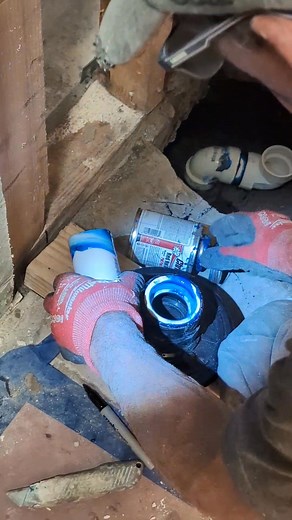 1.4K views · 11 reactions | Installing the drain flange #pictureperfecttiles #showerreplacement #showerrenovation | The Travelers | Facebook