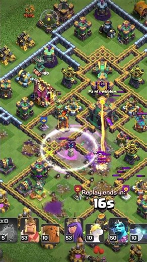 TH14 War Attack 🔥 Bowler + Dragon Blimp Best Combo #th16rootriderattack #coc #clashofclans