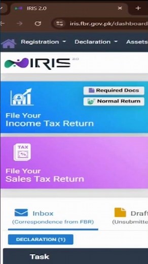 How to Submit Null Sales Tax Return Online | FBR Pakistan 2025 (Step-by-Step) #ytshorts