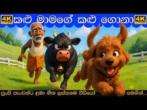 කළු මාමාගේ කළු ගොනා | Kalu mamage kalu gona | Sinhala Lama Gee | සිංහල ළමා ගීත 2025 | Lama Geetha
