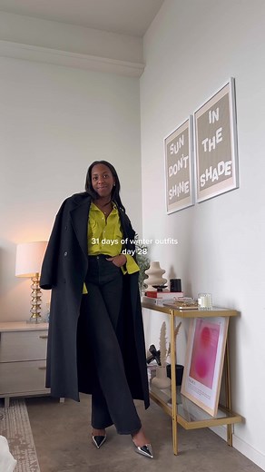 Day 28/31 and i am still talking about these jeans - grlfrnd super loose wide leg from revolve! In my favs 🫶🏾 #winteroutfitideas #revolveme @revolve