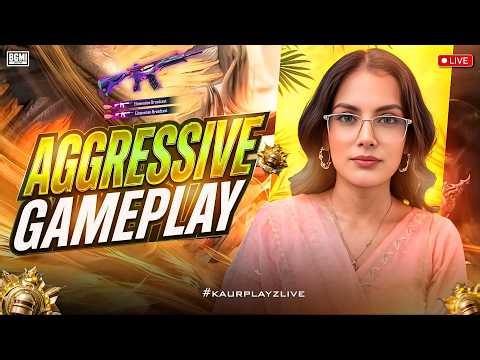 AGGRESSIVE GAMEPLAY W IPAD PRO M2☠️ | BGMI LIVE STREAM #bgmilive #girlgamer #pubgmobile #shortsfeed