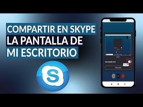 ¿Cómo compartir en SKYPE la pantalla de mi escritorio en una videollamada?