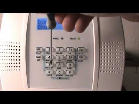 How to change your user - master code on Honeywell Lynx Plus Keypad Alarm panel