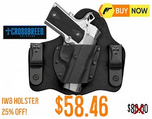 CrossBreed SuperTuck IWB Holster $58.46 25% OFF! ~ Add-To-Cart 4 Price