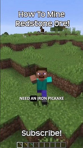 How To Mine Redstone Ore In Minecraft?!