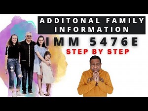 Filling Out the 5406 Additional Family Info Form (Step By Step)