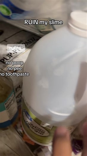 really just changed the color #vinegar #ruin #slime #fypシ゚viral | slimes