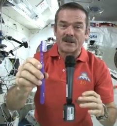 How do they brush their teeth in space? [VIDEO]
