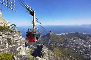Table Mountain Aerial Cableway in Cape Town, South Africa