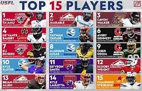 USFL: Semifinals| MVP| Playoffs scores| Championship game - sportsjone