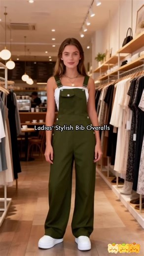 Ladies’ Stylish Bib Overalls for Fashion Lovers