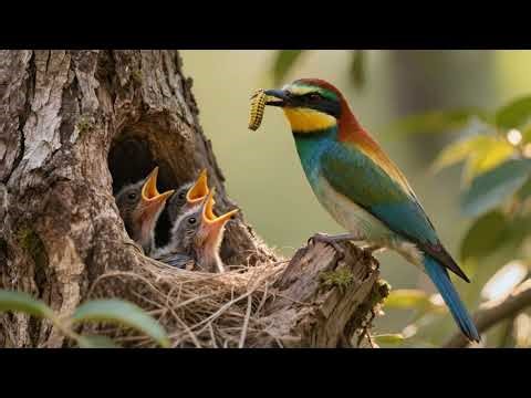 Amazon Wildlife Birds 🐦 | Tropical Rainforest Nature Sounds | 4K ASMR