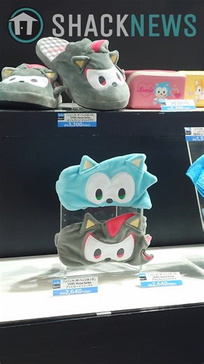 Sonic Merch at Tokyo Game Show 2025 #sonicthehedgehog #sega #TokyoGameShow #shopping #gaming | Shacknews