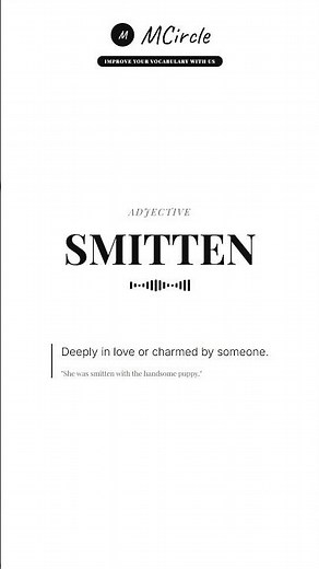 Learn English: What is Smitten? | Vocabulary Shorts