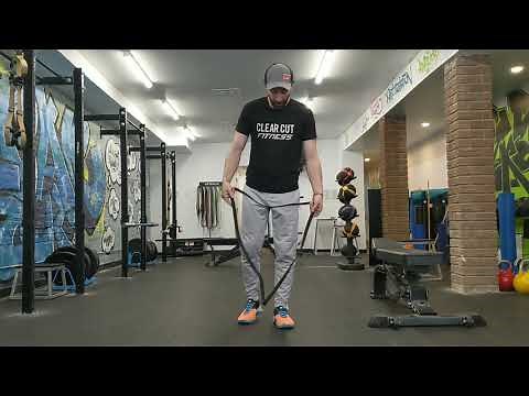 Resistance Band Romanian Deadlifts (RDL)