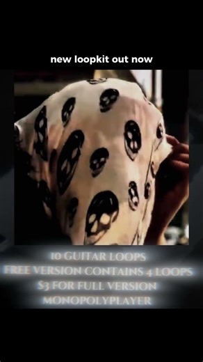 New loopkit out now! Use this loop and make sad guitar beat
