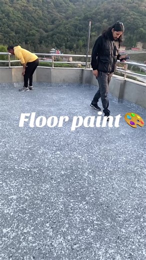 Pintura de suelos con Meitu en Bhaktapur