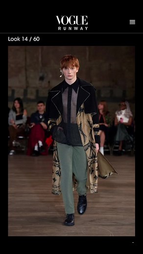 Calum Harper: Vogue Runway Model Showcase