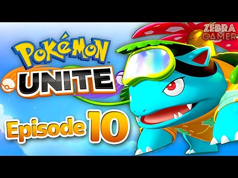 Pokemon Unite Nintendo Switch Gameplay Walkthrough Part 10 - Beach Style Venusaur! Ranked Mode!