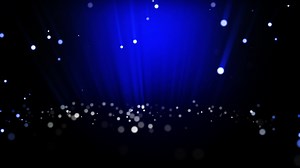 Download Blue Particles Background Loop for free