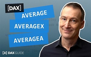 <中英字幕> DAX Guide AVERAGE AVERAGEA AVERAGEX